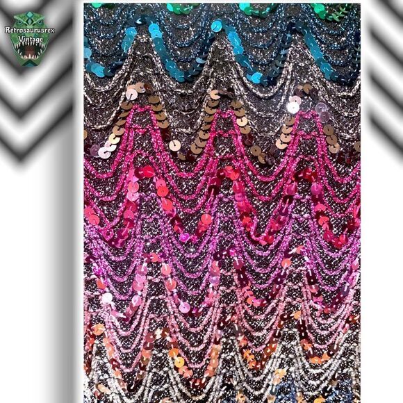 Vintage Sequin Blouse - Picture 3 of 11